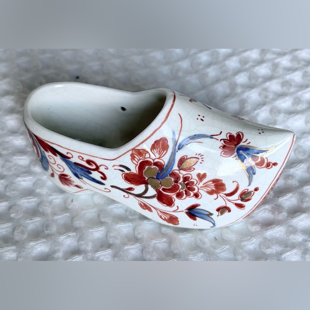 Delft porcelain Dutch shoe - Picture 2 of 4